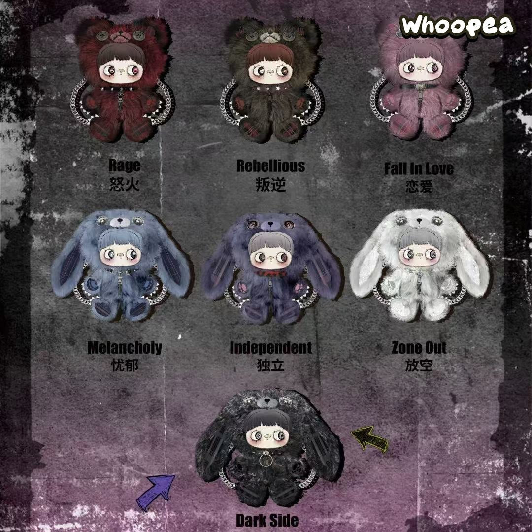 Maymei Rebel Doll Series 400% Plush Backpack Blind Box – WHOOPEA