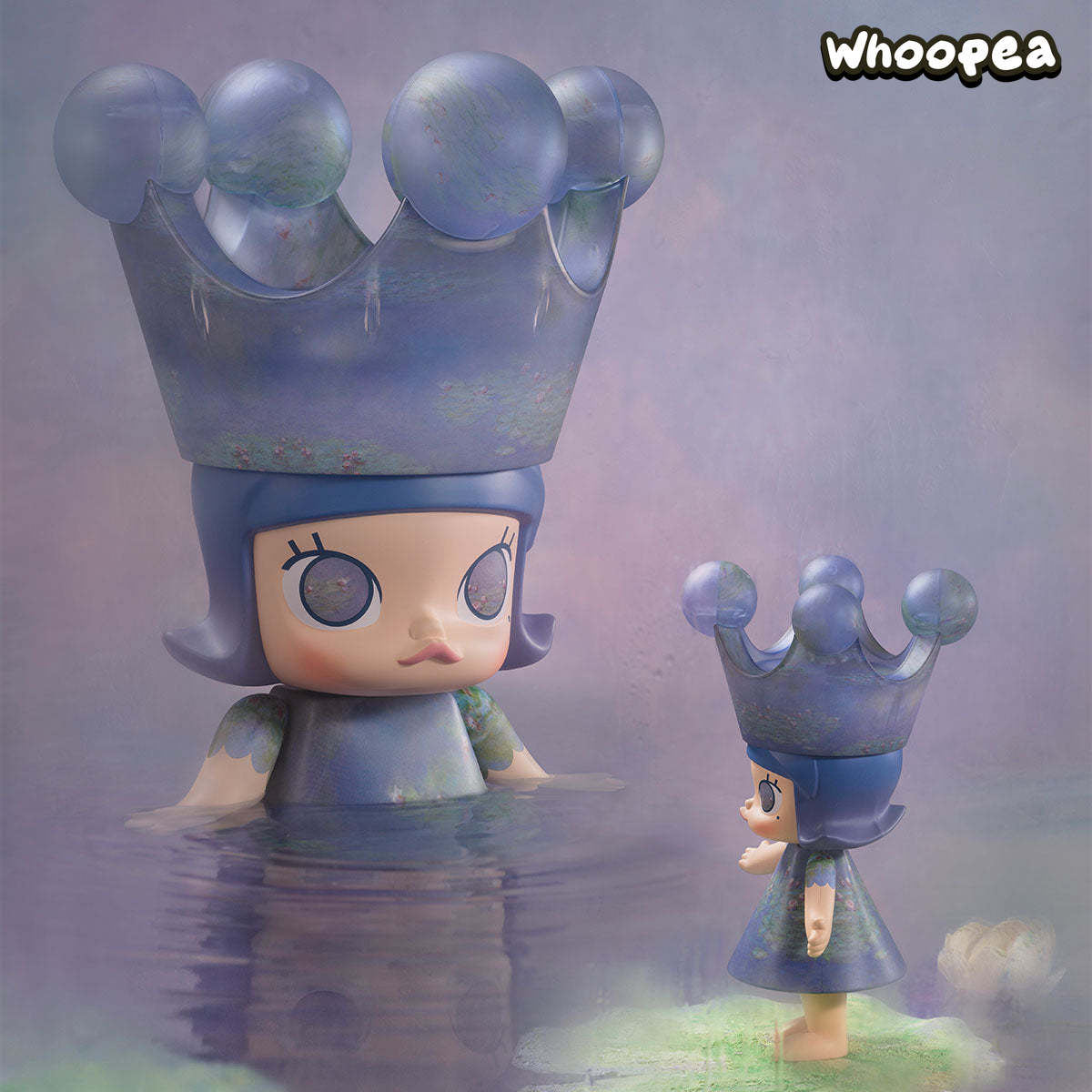 MEGA ROYAL MOLLY 400% Monet-Les Nymphéas – WHOOPEA