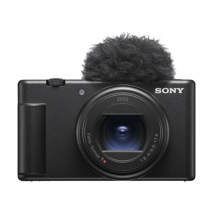 Sony ZV-1 II Vlog Camera - Black | Wide Angle Vlog Camera