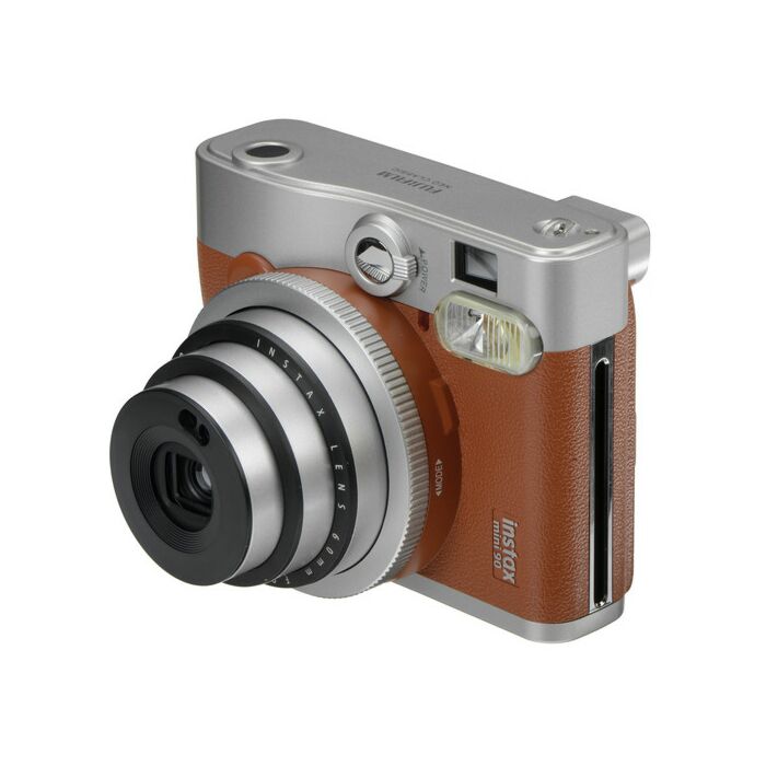 Fujifilm Instax Mini 90 Neo - Classic Brown Polaroid Camera