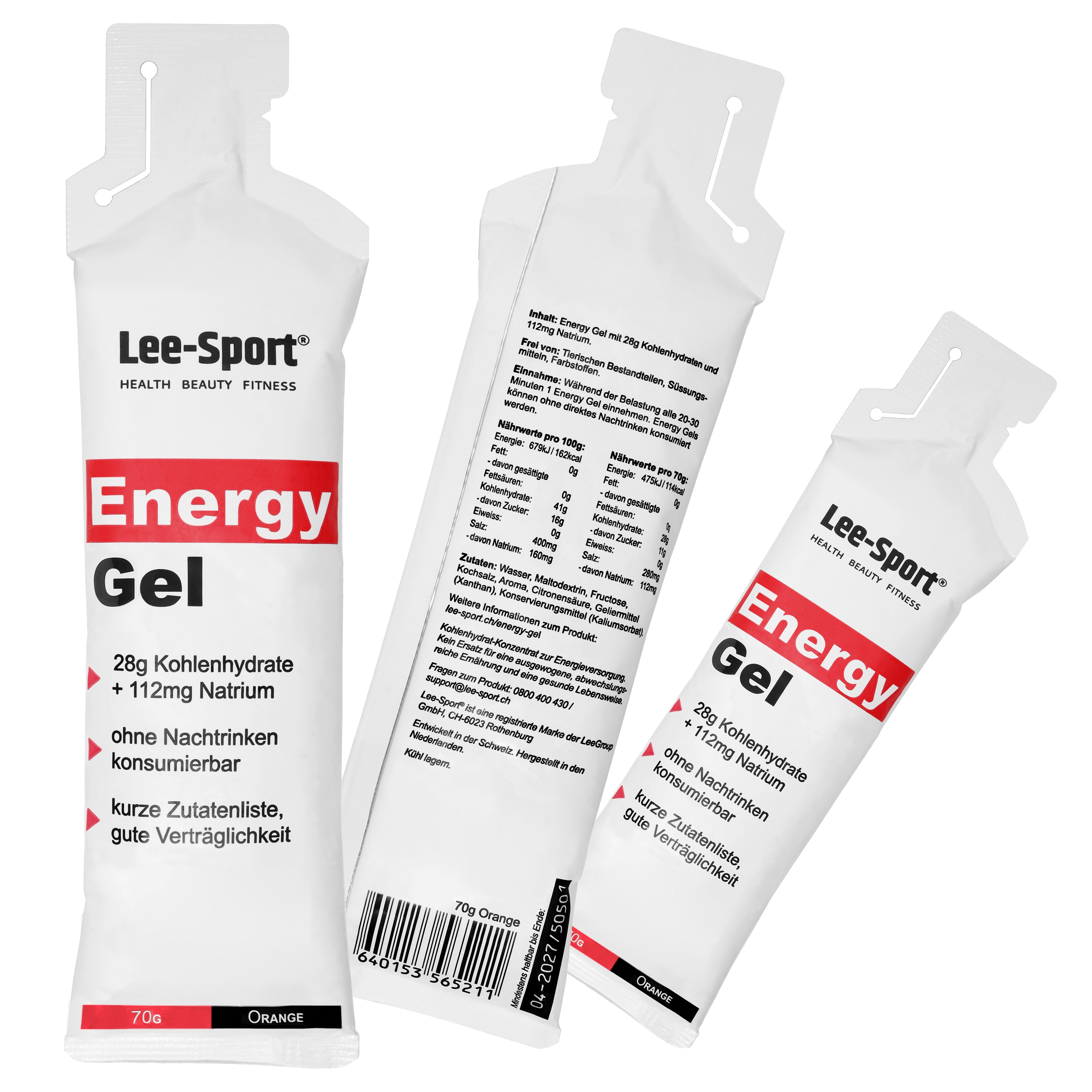Energy Gels - natürliche Sportgels günstig kaufen! | Lee-Sport®