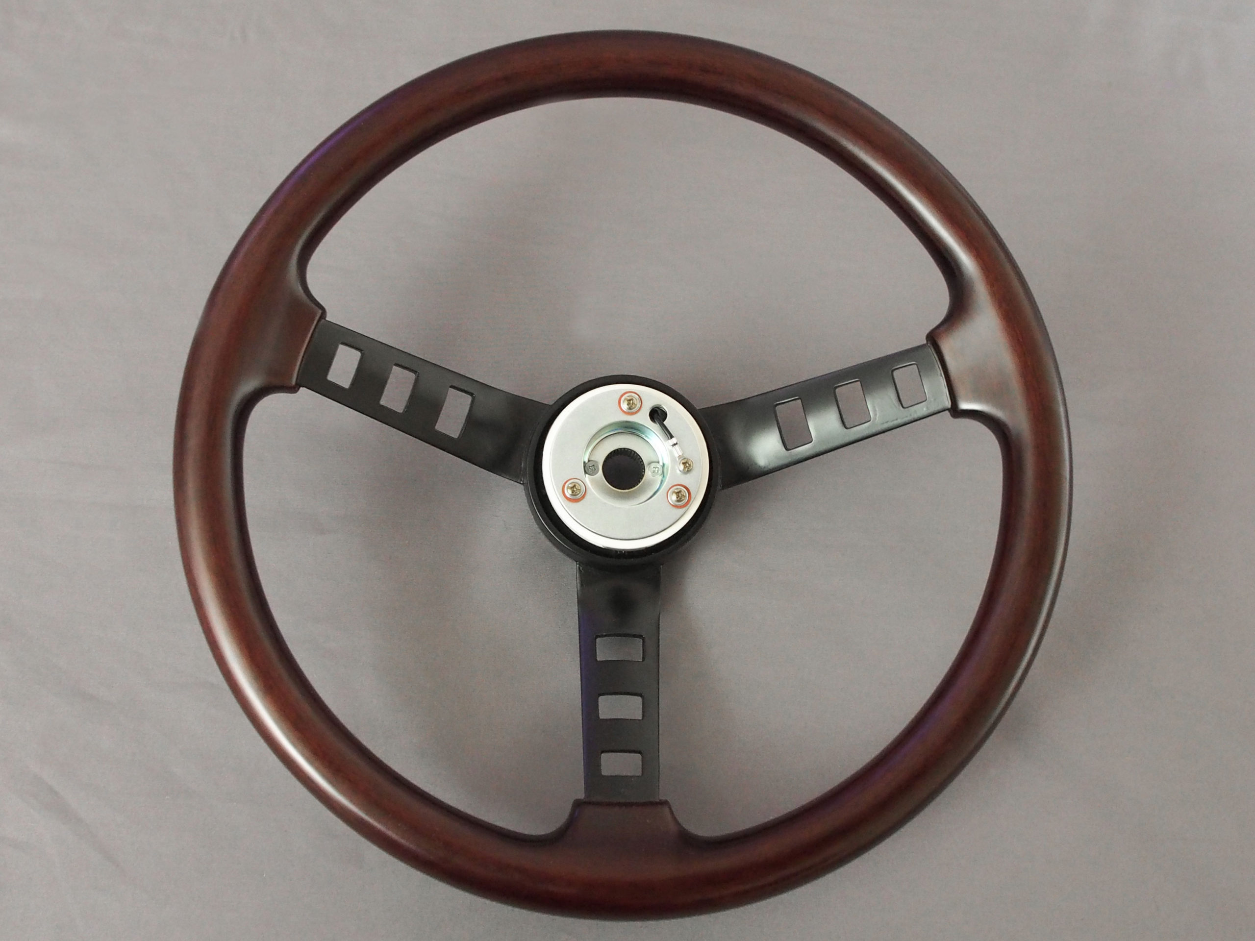 ダットサン コンペレプリカステアリング リアルウッド -
