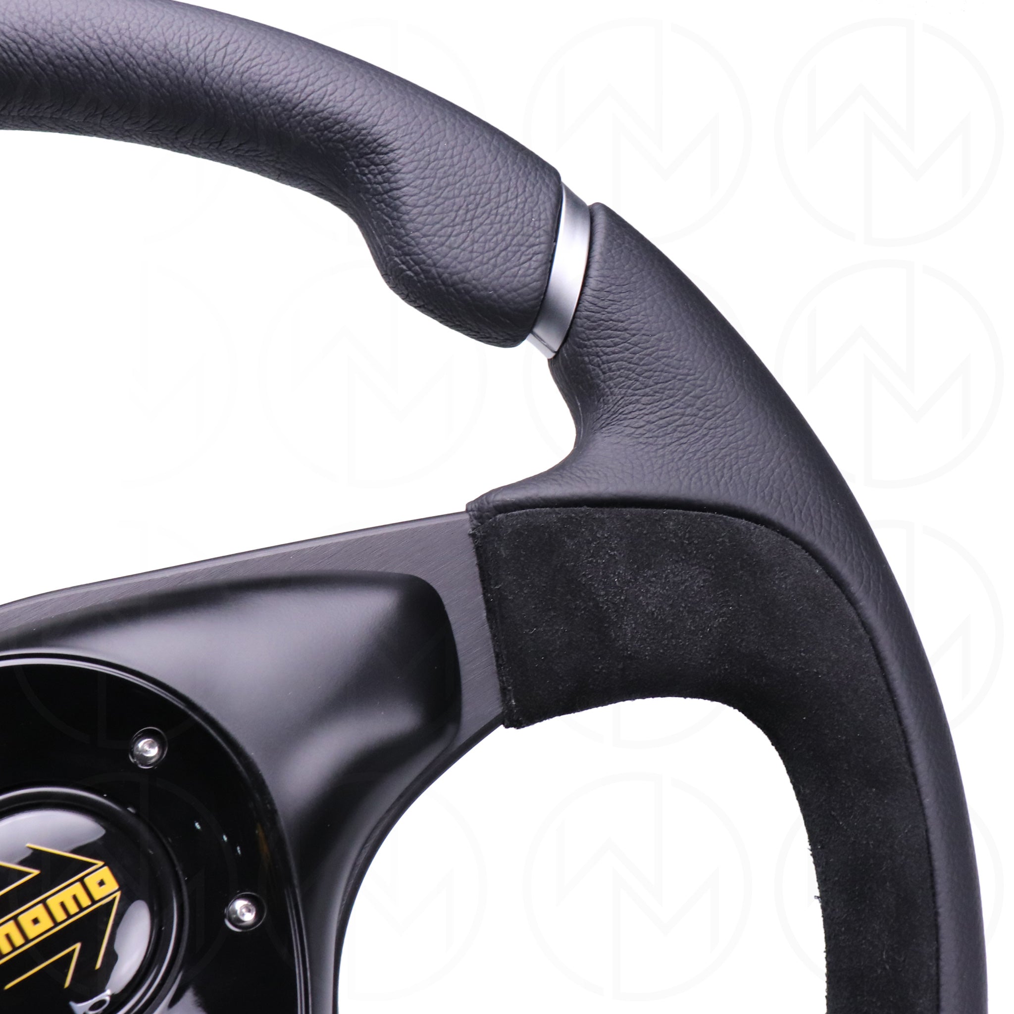 Momo Nero Steering Wheel - 350mm Leather Combo - Wheel Mod – WheelMod
