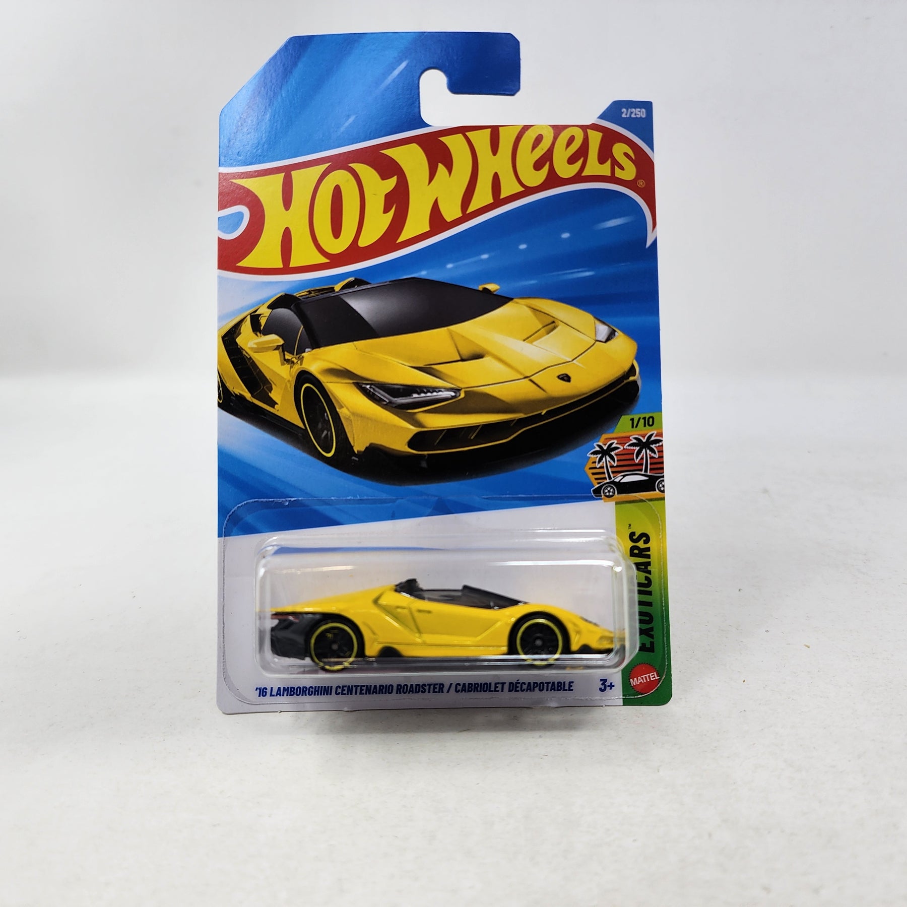 16 Lamborghini Centenario Roadster #2 * Yellow * 2026 Hot Wheels