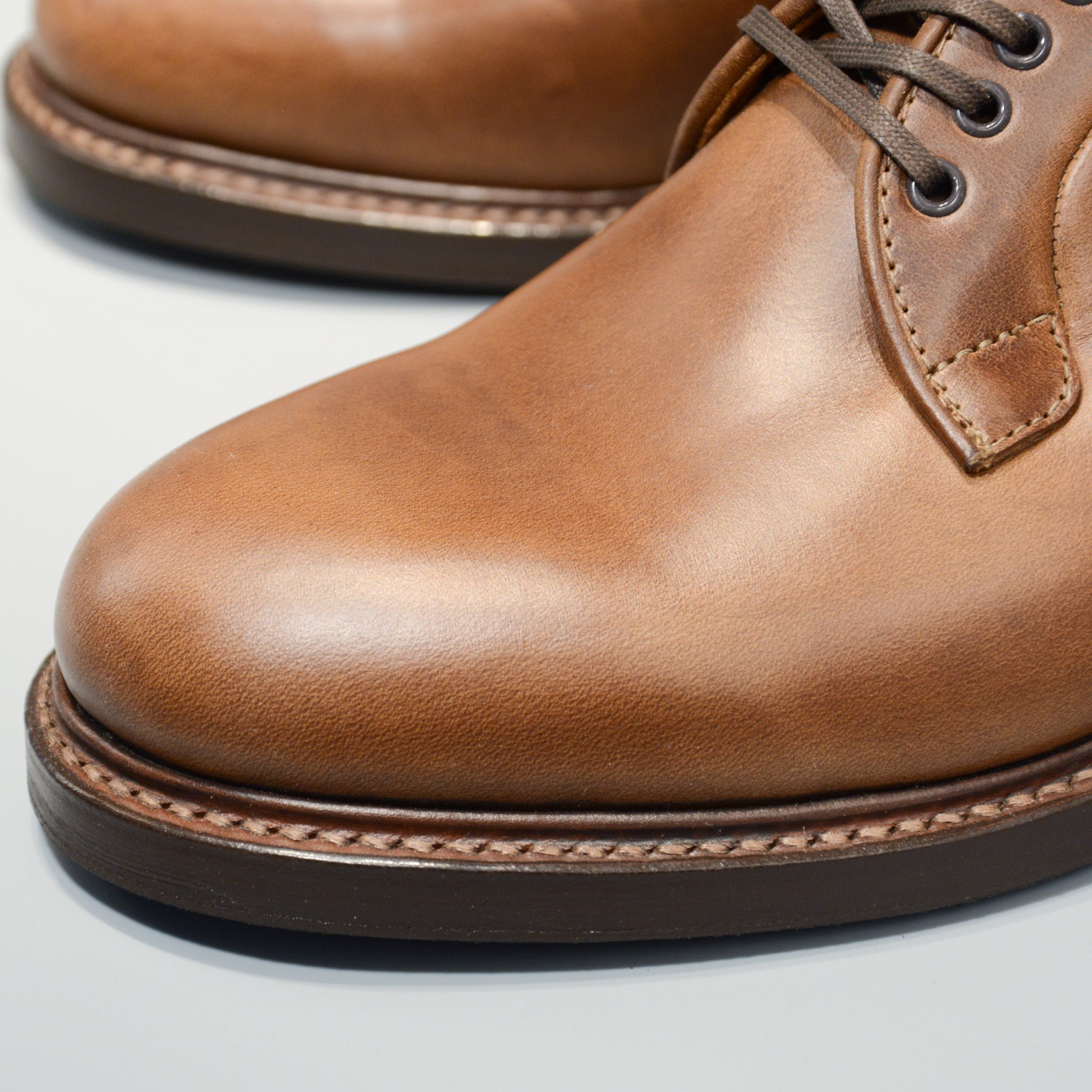 15066 PLAIN TOE BLUCHER NATURAL – WHEELROBE