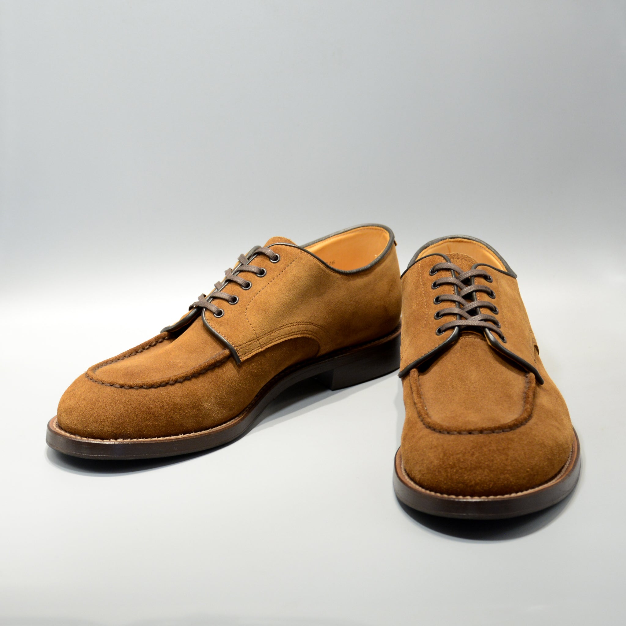 15078S HEAVY STITCHING MOC TOE OLD SNUFF – WHEELROBE
