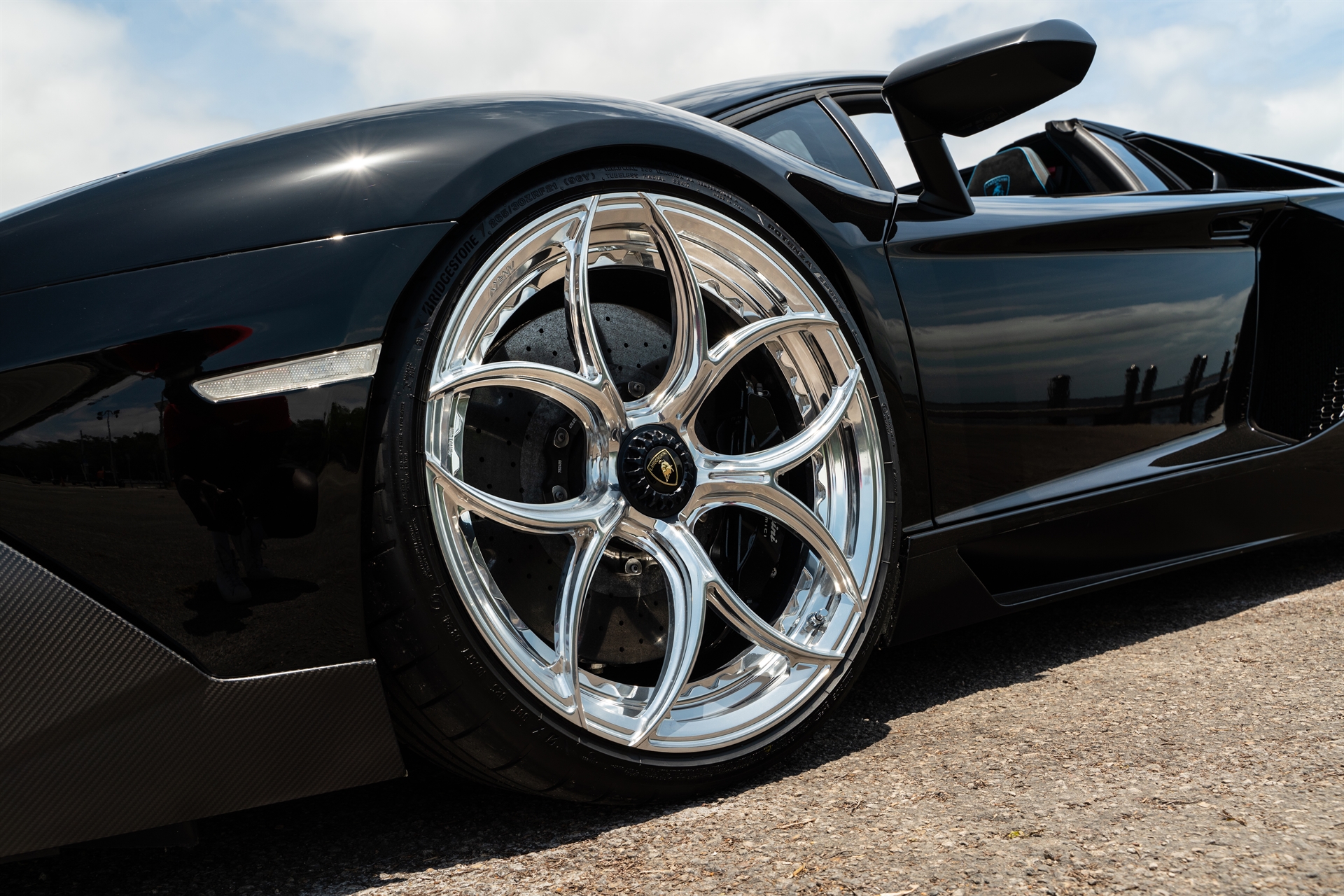Lamborghini Aventador SV | Nero Noctis | on ANRKY S2-X0 | Polished