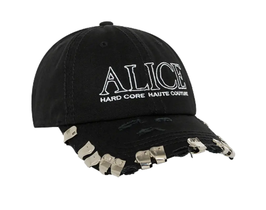 Alice Hollywood Black Atelier Logo Cap | WHAT'S ON THE STAR?
