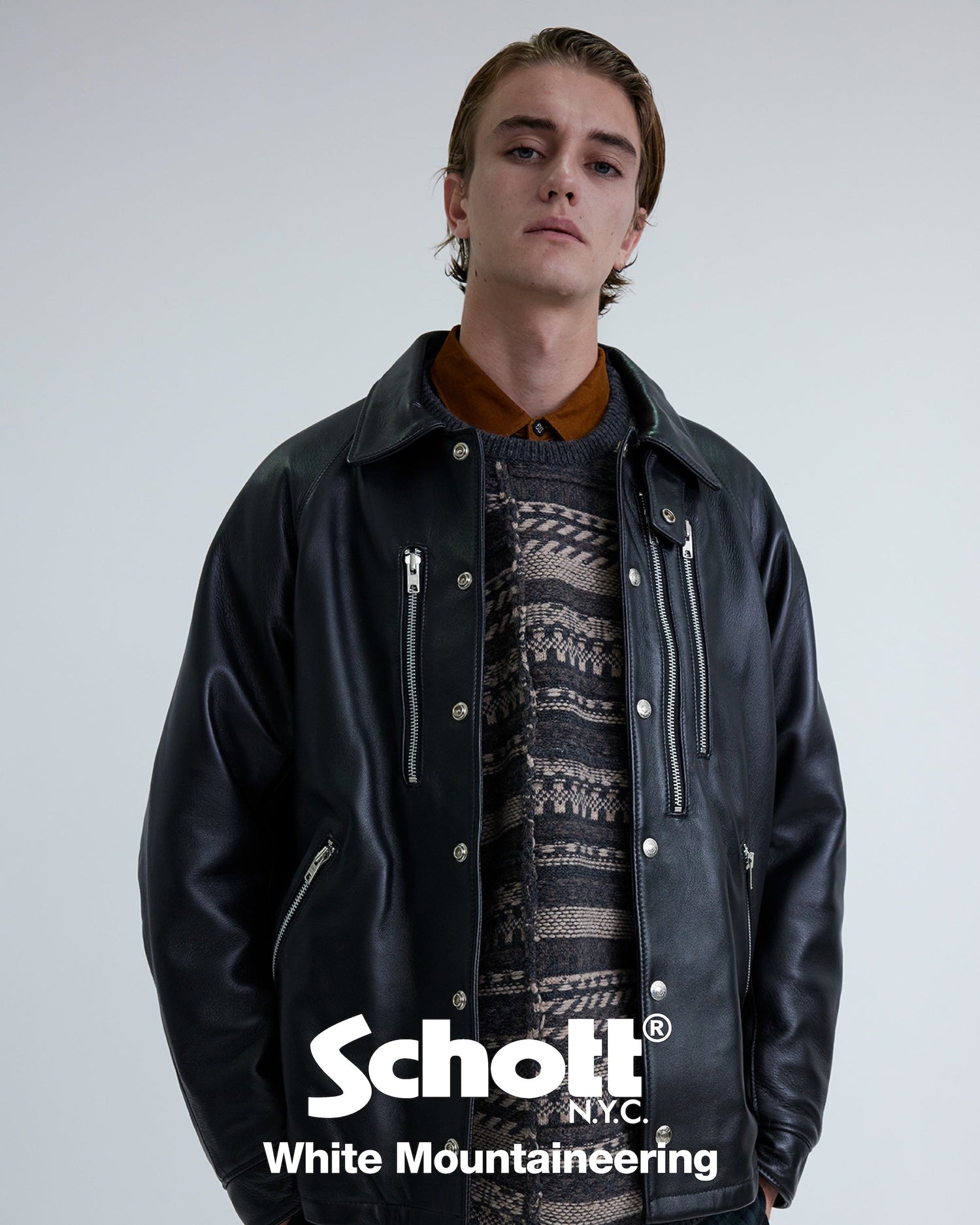 White Mountaineering × Schott – White Mountaineering OFFICIAL WEB