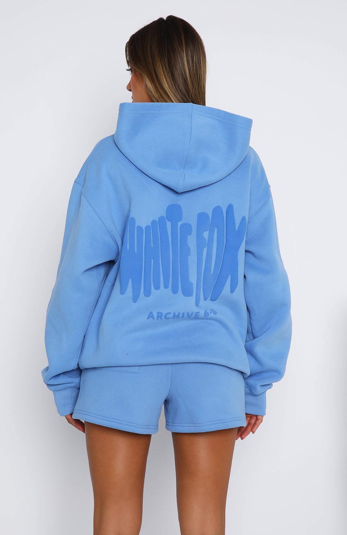 Archive 6.0 Oversized Hoodie Blueberry | White Fox Boutique US
