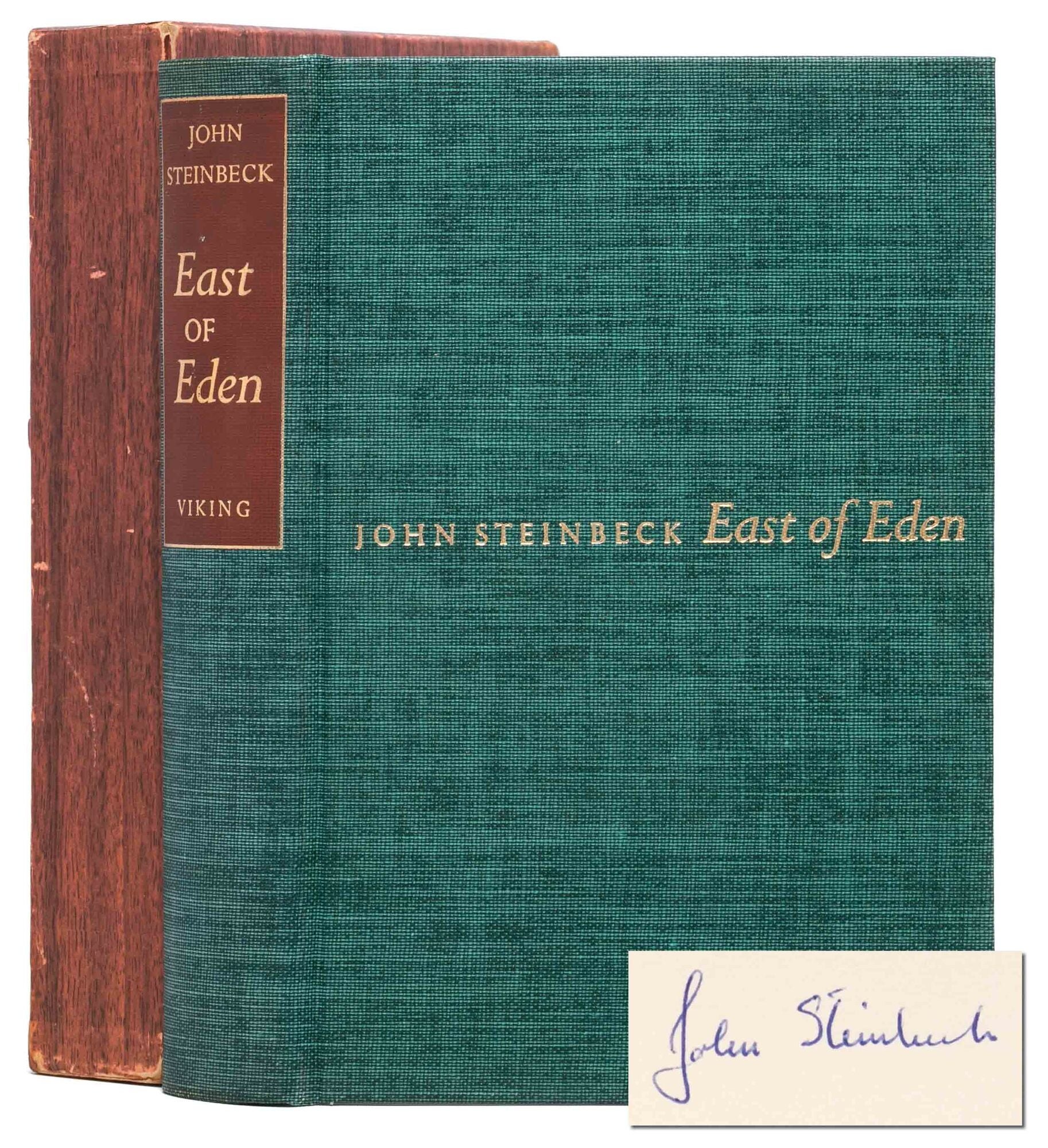 East of Eden Signed limited edition | John Steinbeck | First edition
