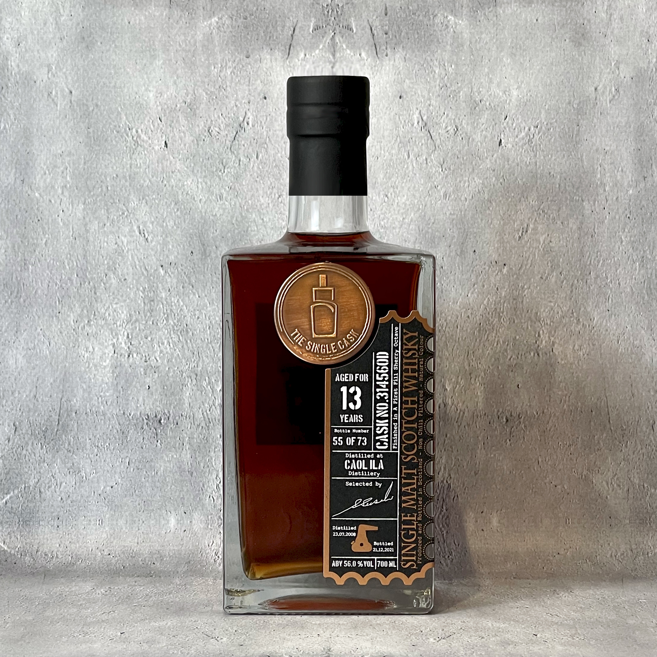 WHISKY LOVERS ONLINESHOP / カリラ 2008 13年 1stフィル シェリーオク