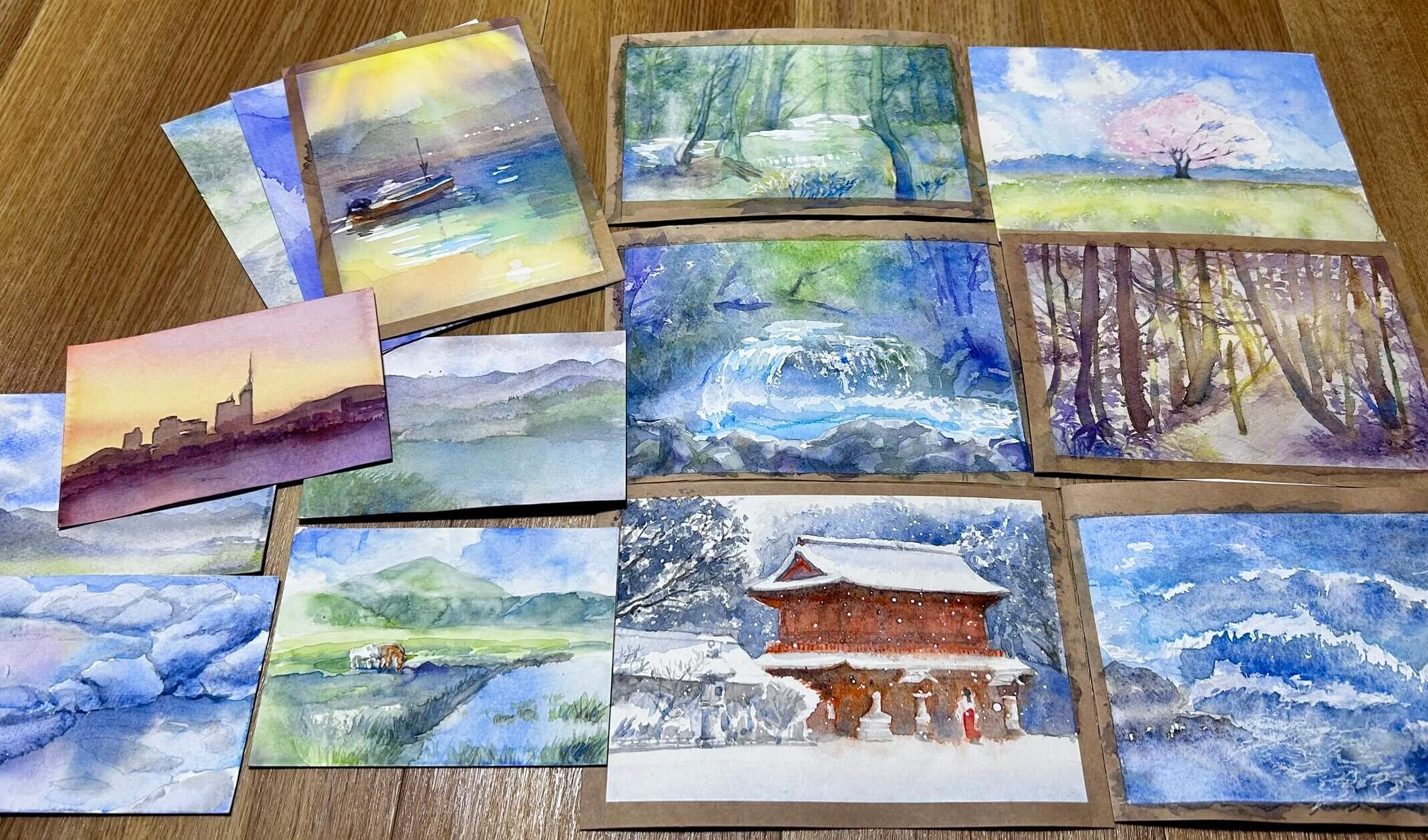 水彩画初心者の私が最初にやったこと～おすすめの本と実体験