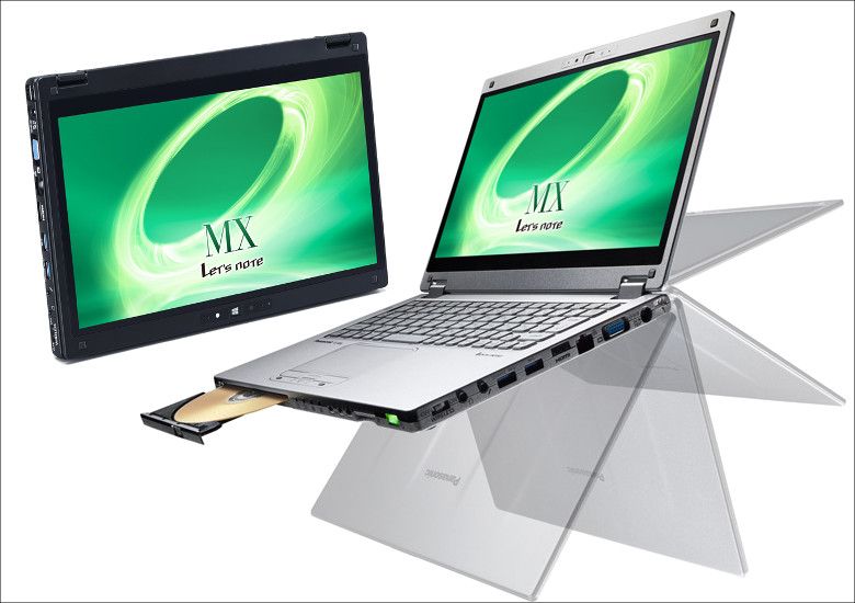 Panasonic Let's Note MX 5 － 12.5インチキーボード非分離型2 in 1