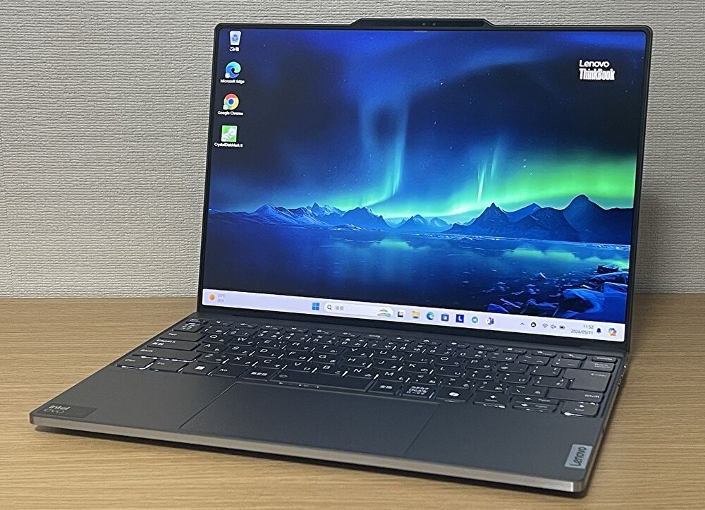 ThinkBook 13x Gen 4 実機レビュー、Core Ultra 5 125H、2.8K 液晶