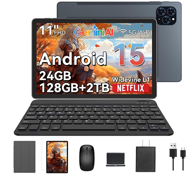 Tabwee T90、11インチタブレット、キーボード・ケース・フィルム