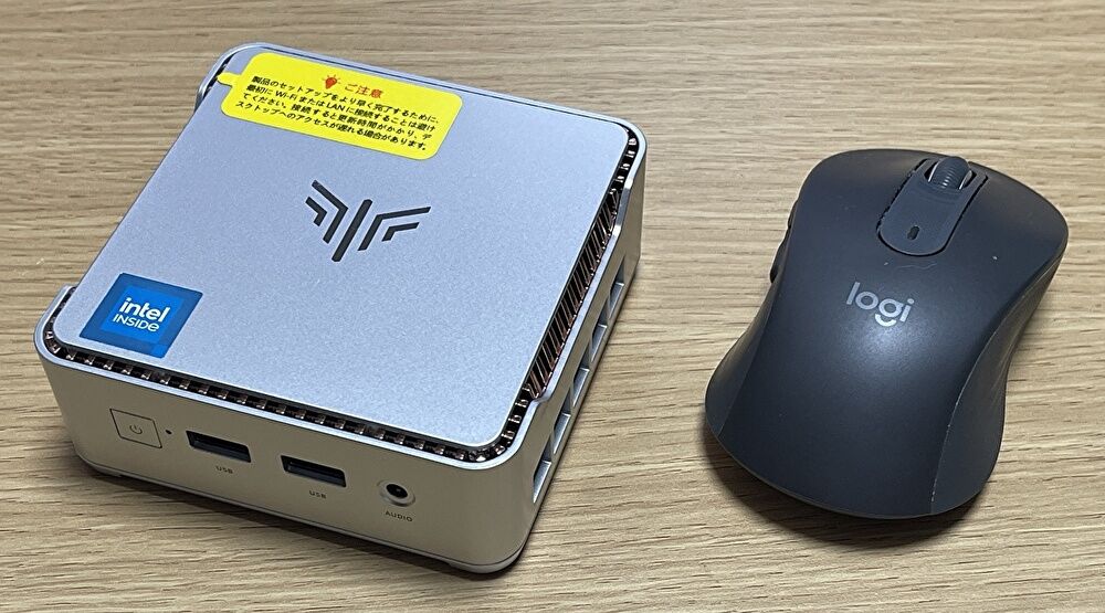 NiPoGi E2 ミニPC 実機レビュー。Twin Lake N150を搭載、低価格ながら