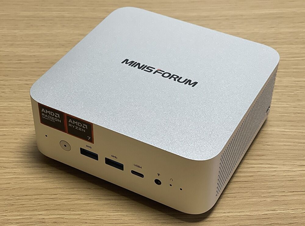 MINISFORUM AI X1 実機レビュー、Ryzen 7 255を搭載し快速、OCulinkで