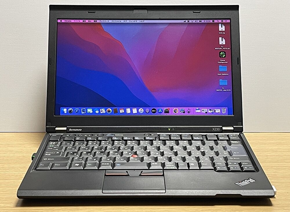 今更ながらに ThinkPad X230をHackintosh、Windows 11とmacOSの