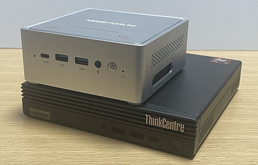ThinkCentre M75q Tiny Gen 5(AMD) 実機レビュー、Ryzen 7 PRO 8700GE