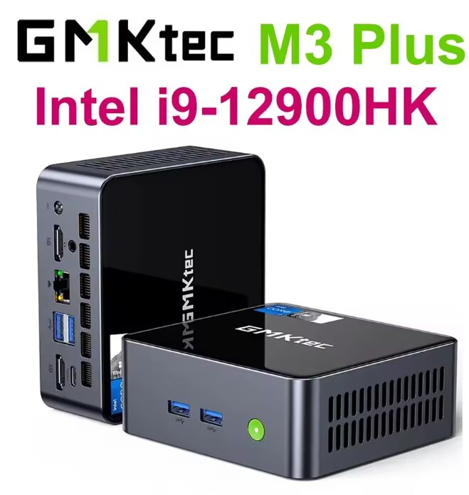Core i9-12900HKを搭載のミニPC「GMKtec M3 Plus」のスペックのまとめ