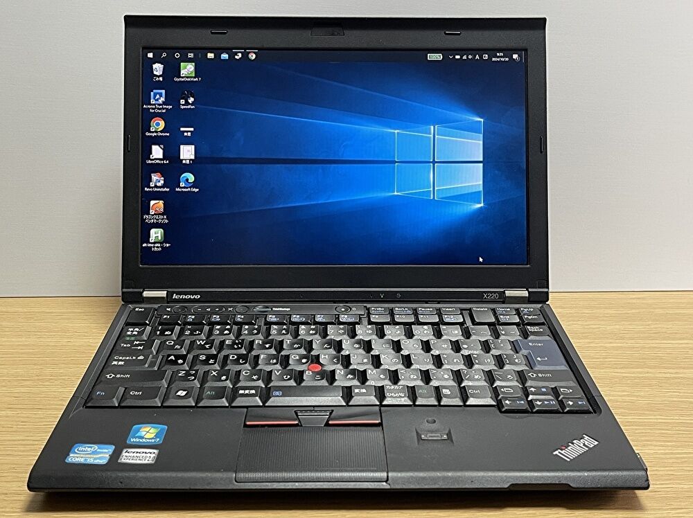 ThinkPad X220 実機レビュー、中古で購入も 格別なタイピング感、体感