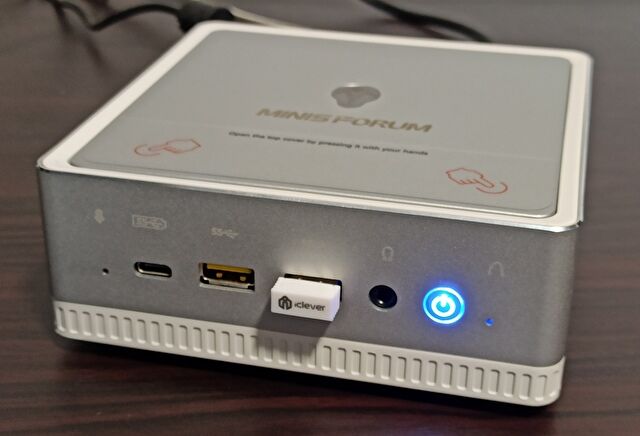 MINISFORUM UM300 実機レビュー、Ryzen 3 3300U搭載でベンチマークは