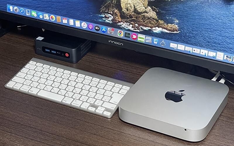 Mac mini 2012をウルトラワイドモニターに出力、DisplayPort ケーブル