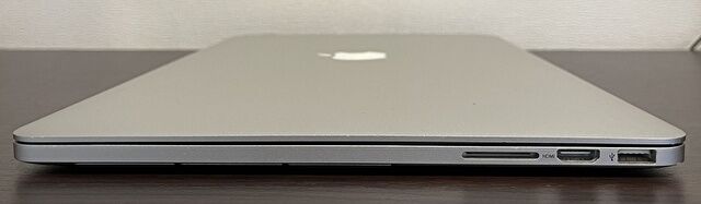 MacBook Pro 15 Retina Late 2013、今更ながらの実機レビュー。第8世代