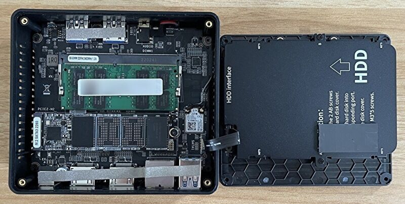 Beelink Mini S ミニPC 実機レビュー、Jasper Lake N5095搭載で