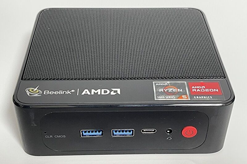 Beelink SER5 ミニPC 実機レビュー、AMD Ryzen 5 5560U / RAM 16GBを