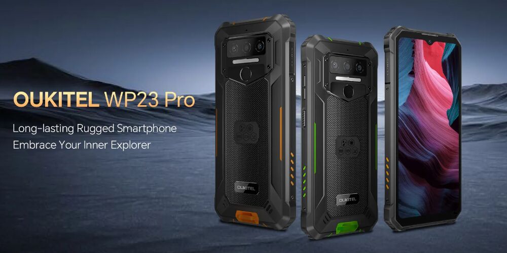 OUKITEL WP23 Pro、UNISOC T606 / RAM 8GB / 128GB UFS 2.1とバランス