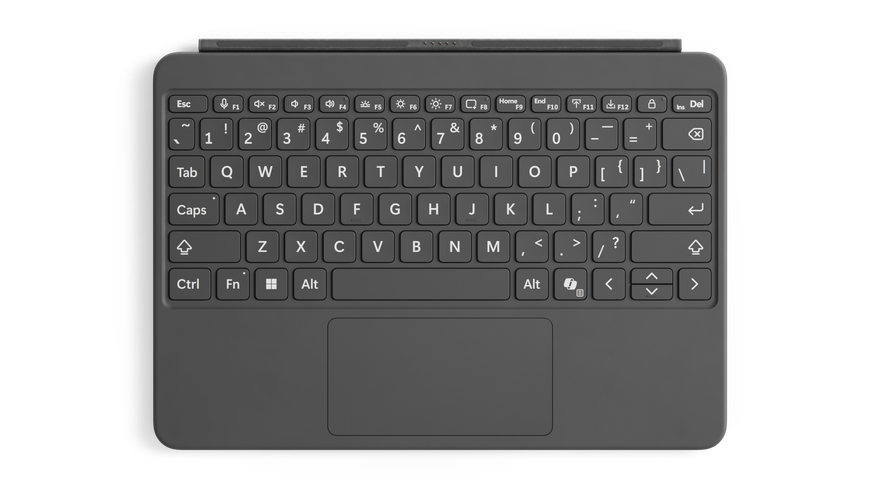 日々の生活をもっと快適に: Surface Pro 12 インチ キーボードの裏側