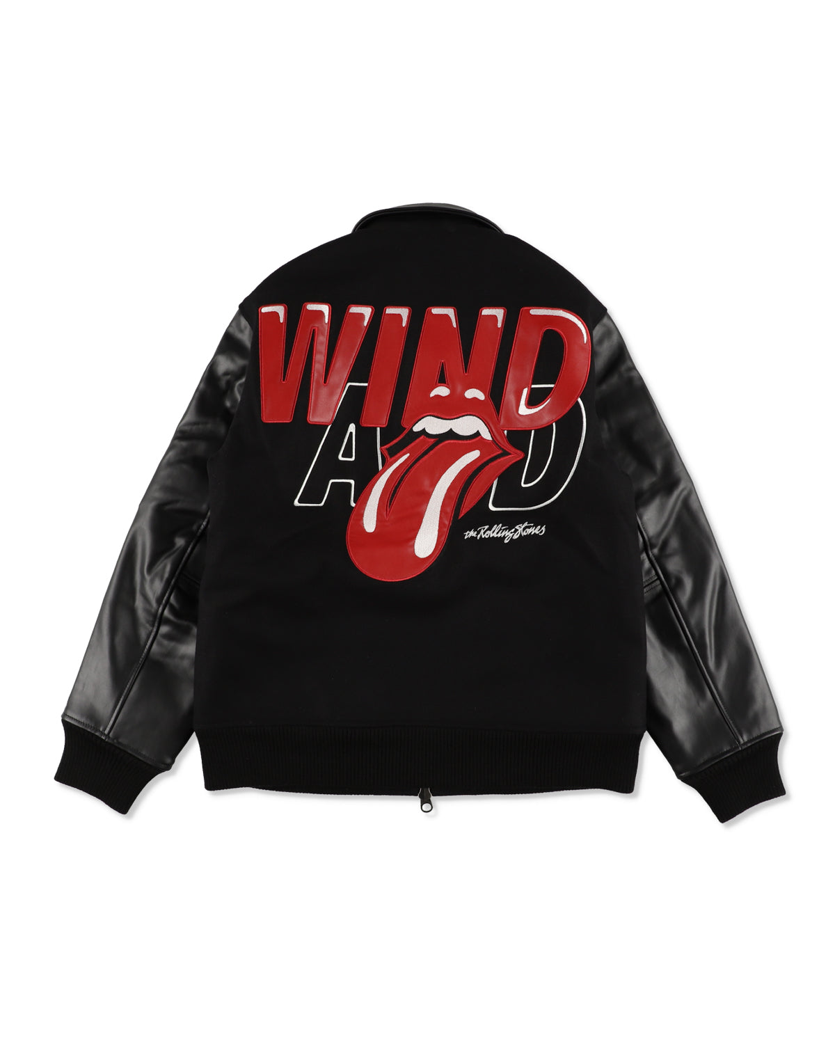 THE ROLLING STONES x WDS VARSITY JACKET – WIND AND SEA