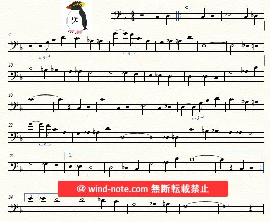 無料楽譜】デローズ「夢のディープ・パープル」（DeRose Deep Purple