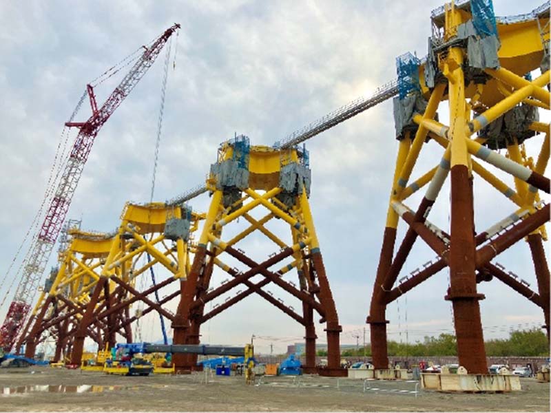 北九州響灘洋上ウインドファームが年度内稼働へ「当初の事業費で難工事