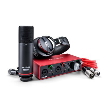 Focusrite Scarlett 2i2 Studio - Consoles, Microphones & Pro Audio