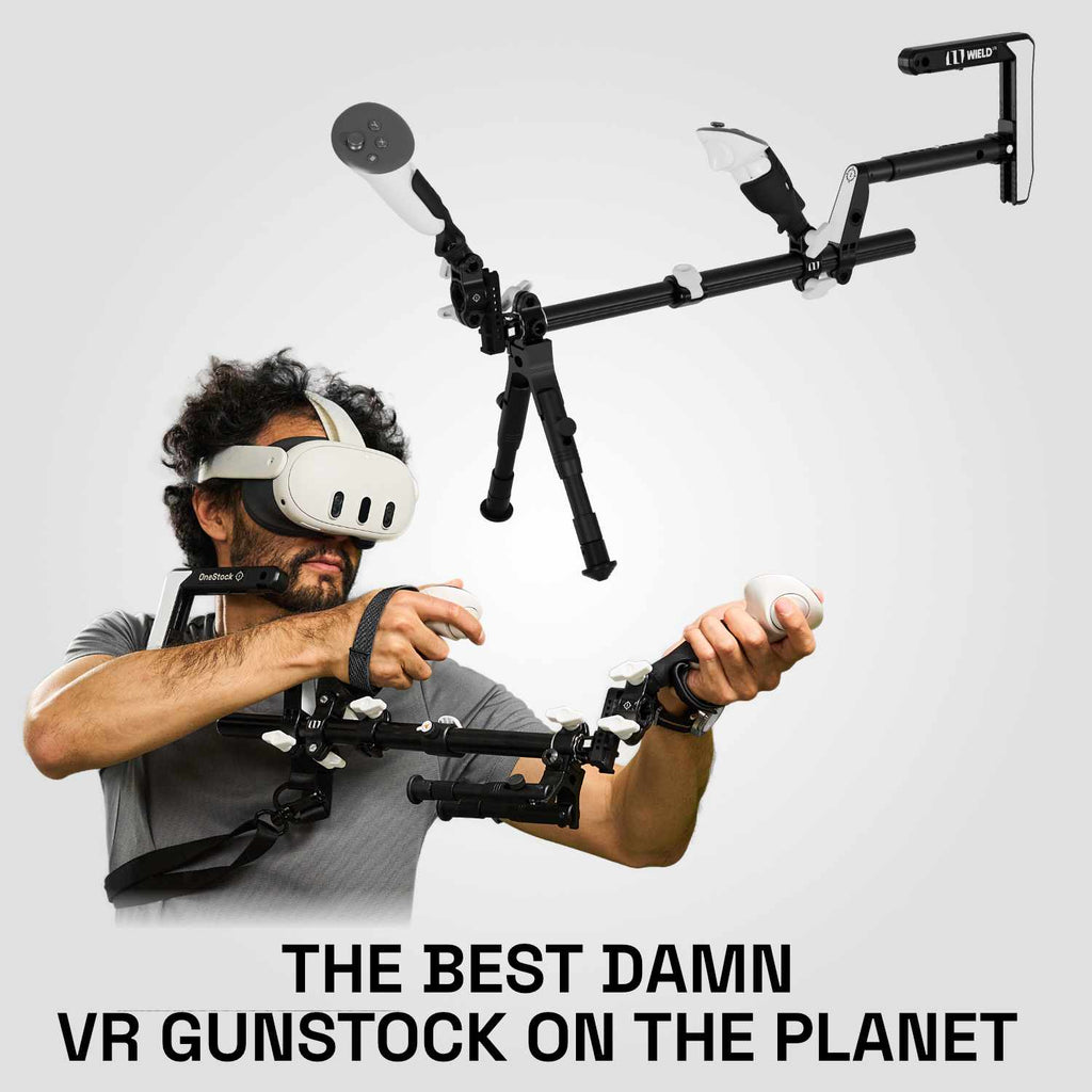 World's Most Adaptable VR Shooter Accessory –Wield VR OneStock