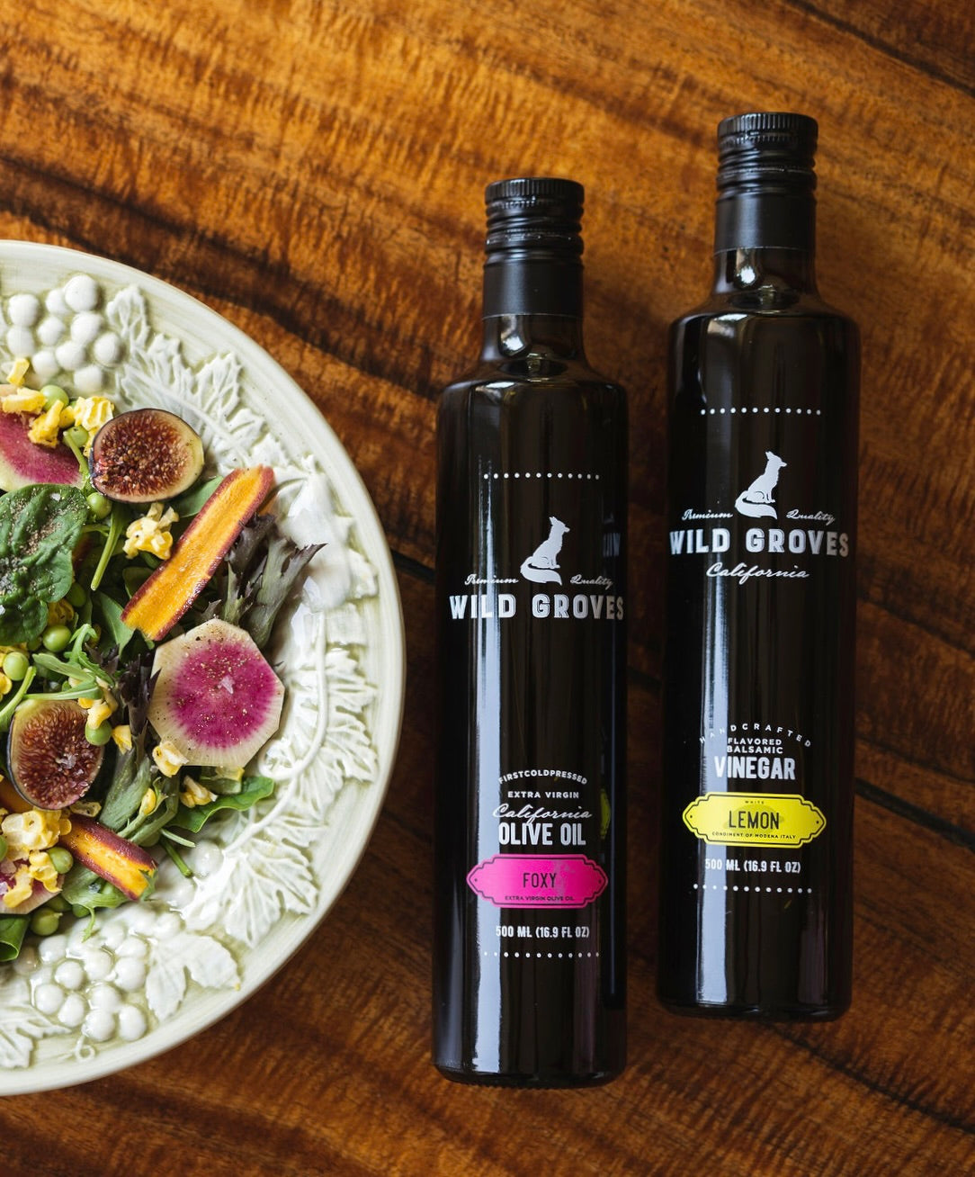 Lemon Balsamic Vinegar | Wild Groves Gourmet Food