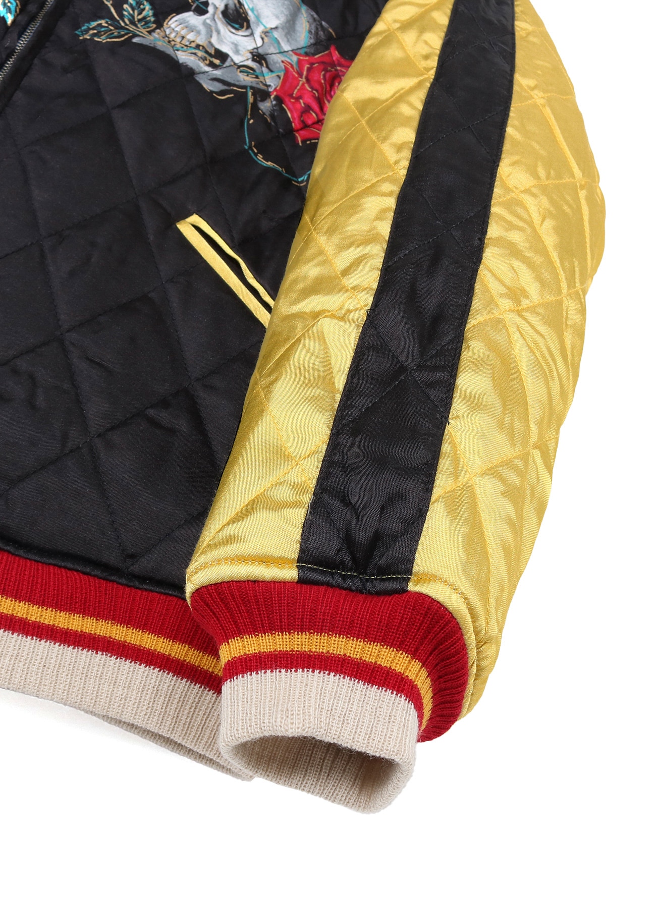 WILDSIDE xSAINT Mxxxxxxxx SOUVENIR SKULL JKT(S Black): (c)SAINT