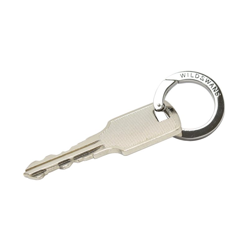 キーリング《カラビナS》サージカルステンレス｜WILDSWANS(ワイルド