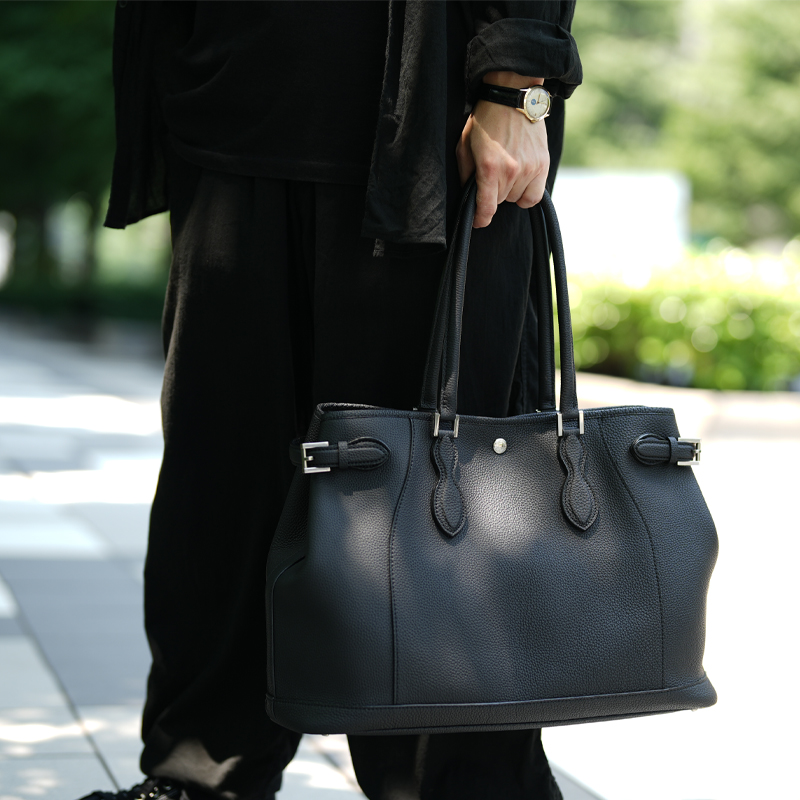 トートバッグ《ドラッカー》シュランケンカーフ｜WILDSWANS(ワイルド