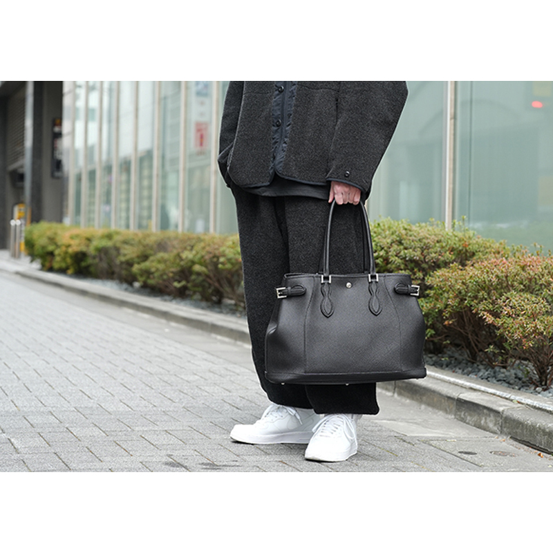 トートバッグ《ドラッカー》シュランケンカーフ｜WILDSWANS(ワイルド