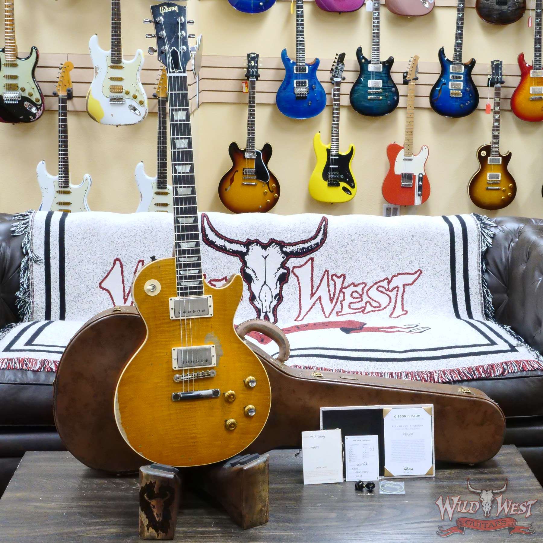 Gibson Custom Shop Kirk Hammett “Greeny” 1959 Les Paul Standard