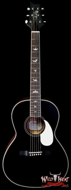 Paul Reed Smith PRS SE P20 Parlor Sized Acoustic Guitar Black Top