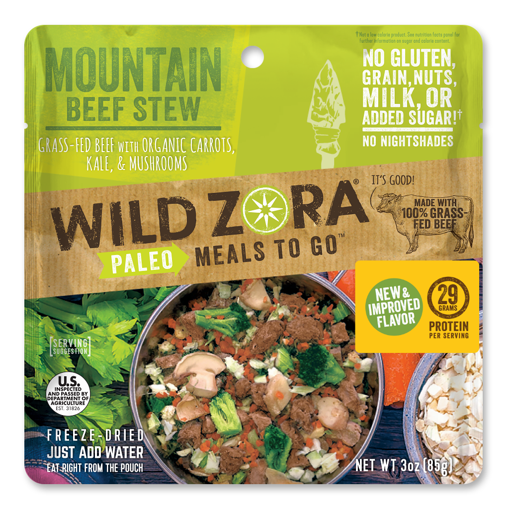 Paleo Meals To Go - Mountain Beef Stew - (Single Serving) | Wild