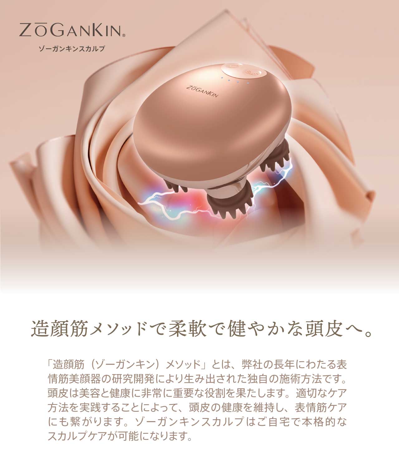 ZOGANKIN SCALP(ゾーガンキンスカルプ) | 加齢によるたるみやシワを