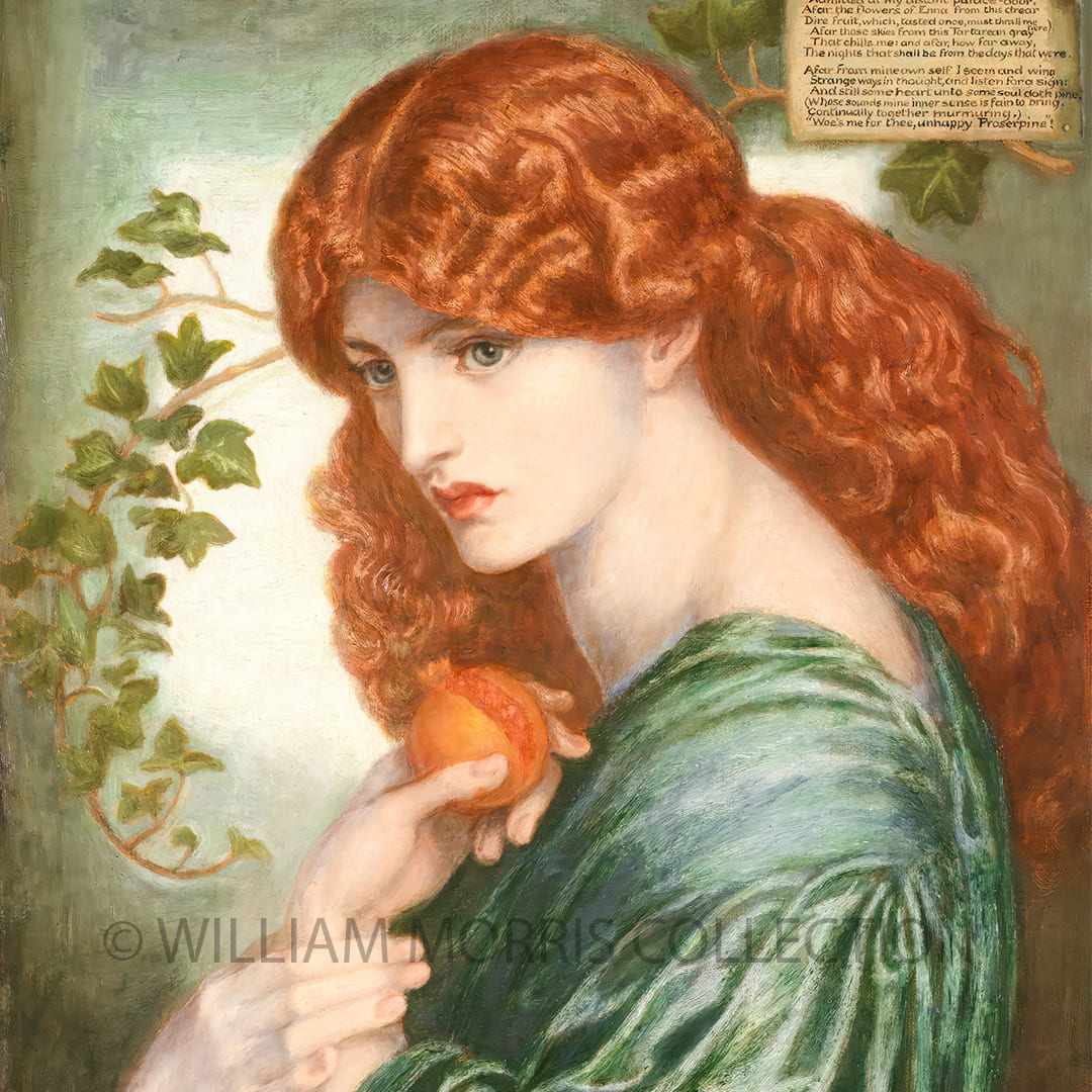 Proserpine by Dante Gabriel Rossetti 1882