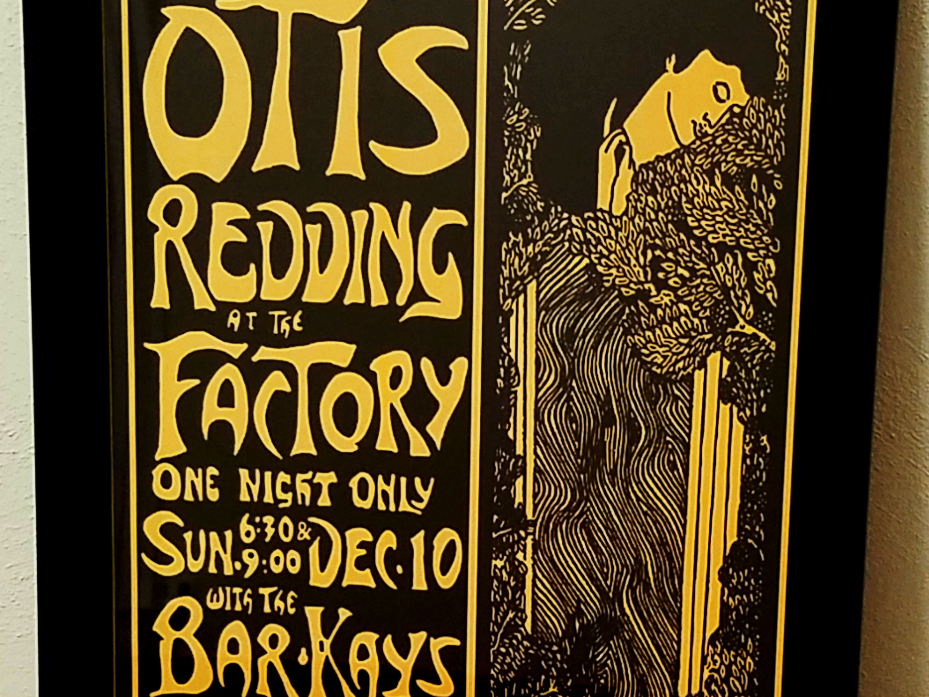 The Poster For The Otis Redding Show That Never Was - Wisconsin Life