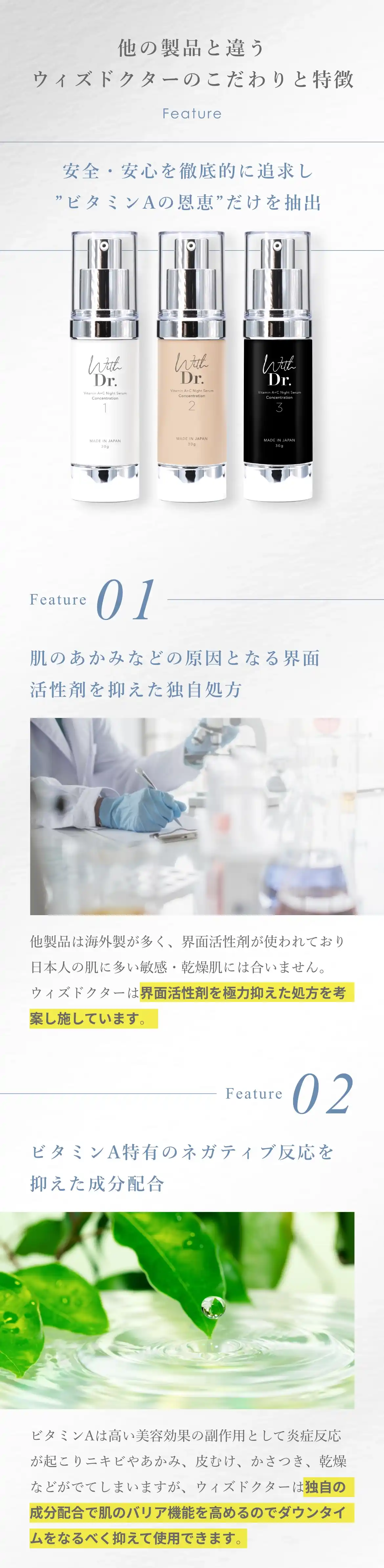 With Dr. WDレチナール2 ｜ With Dr. 公式オンラインショップ